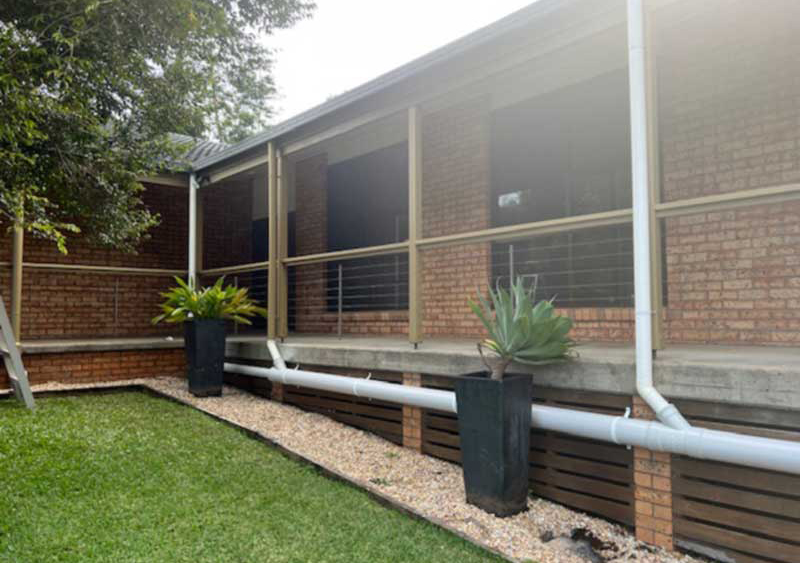 Guttering and pipework installed on a Northern Rivers home